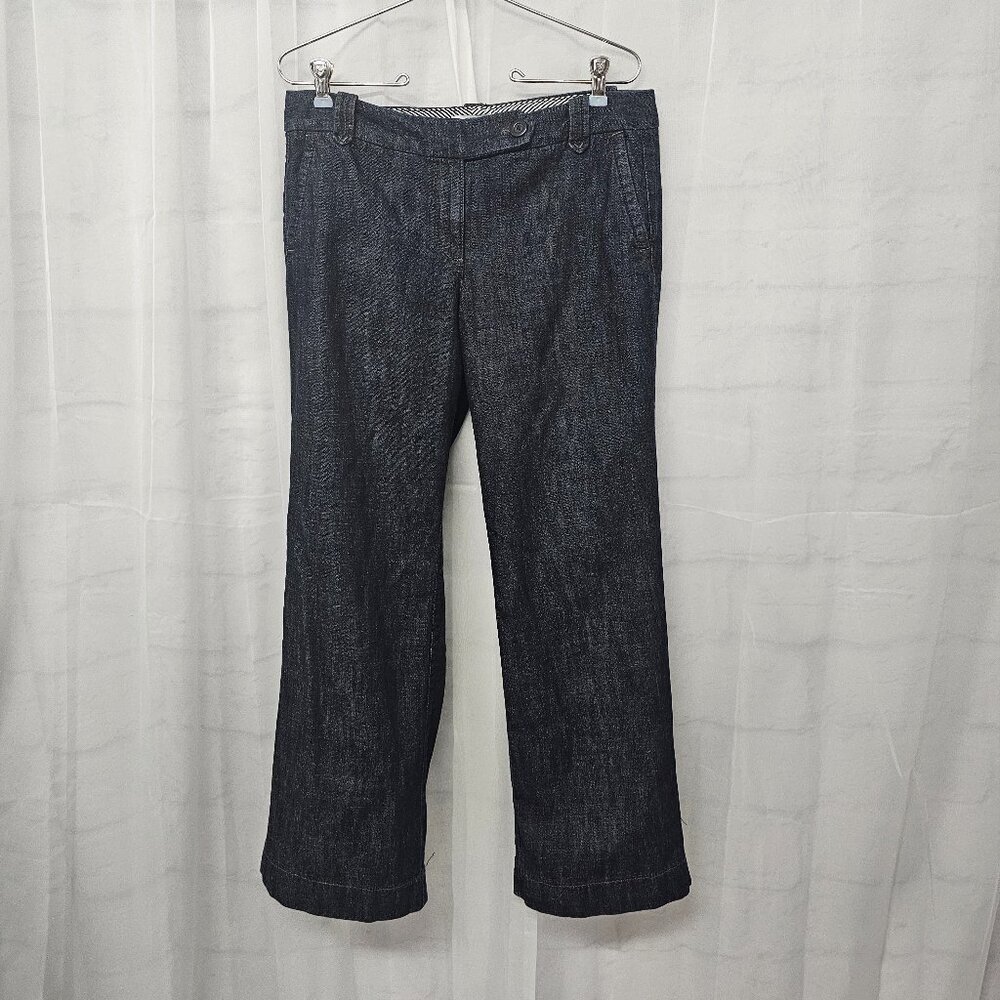 LOFT Dark Blue Women's Trousers